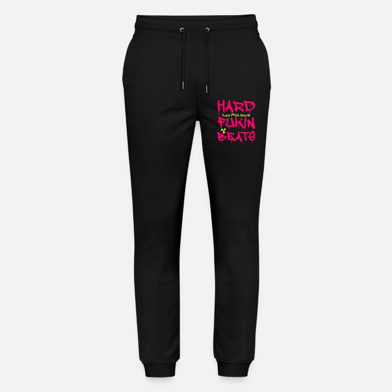 Hard Fukin Beats Graffiti Tee - Stanley/Stella Unisex Bio Jogginghose Mover  - Schwarz