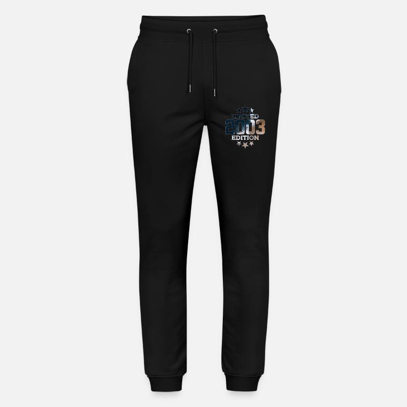 ÉDITION LIMITÉE 23E ANNIVERSAIRE 2003 - Pantalon de jogging bio MOVER Stanley/Stella unisexe - noir
