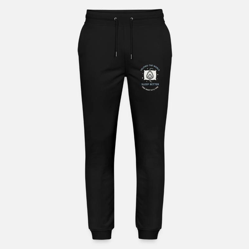Schlaftechnologe Polysomnographic Tech Rpsgt - Stanley/Stella Unisex Bio Jogginghose Mover - Schwarz