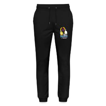 Birthday Queen 17th Birthday - Stanley/Stella Mover Unisex Organic Jogging Trousers - black - Front - Marisol (170cm) & Nik (191cm)