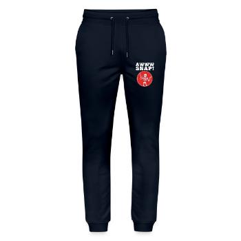 Fracture du bras Fracture osseuse du squelette d’Halloween - Pantalon de jogging bio MOVER Stanley/Stella unisexe - marine - Devant - Marisol (170cm) & Nik (191cm)