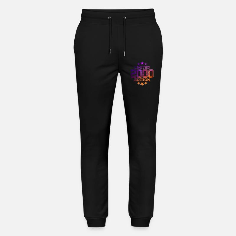 ÉDITION LIMITÉE 2000 25E ANNIVERSAIRE - Pantalon de jogging bio MOVER Stanley/Stella unisexe - noir