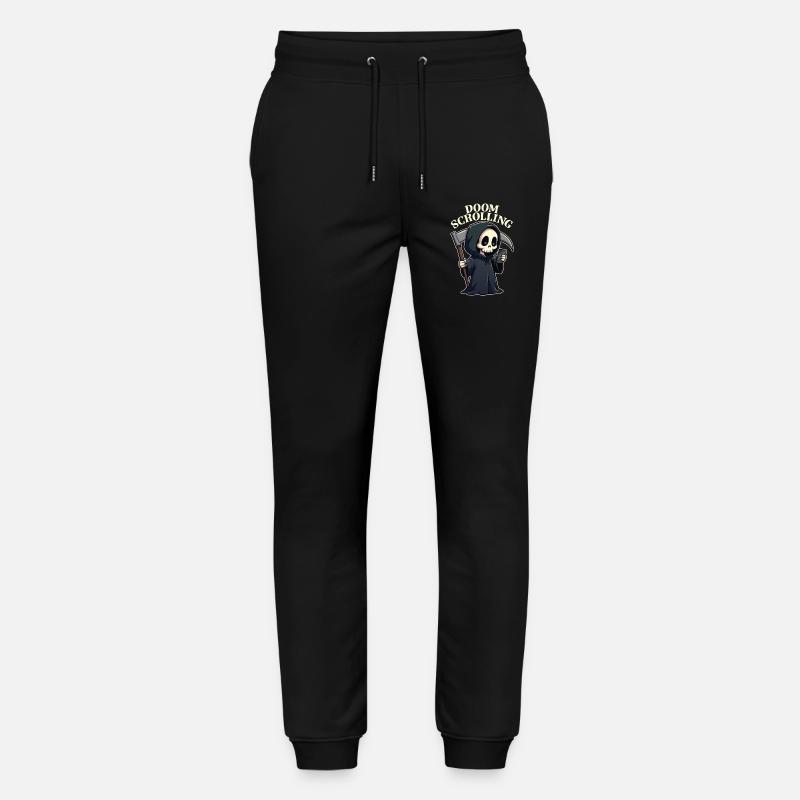 Scrollen im Untergang - Stanley/Stella Unisex Bio Jogginghose Mover  - Schwarz