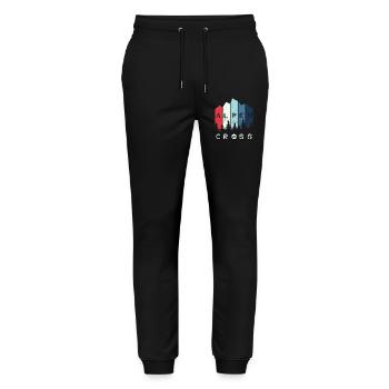 Alpen Cross 26 - Crossing the Alps 2026 - Hiking - Stanley/Stella Mover Unisex Organic Jogging Trousers - black - Front - Marisol (170cm) & Nik (191cm)