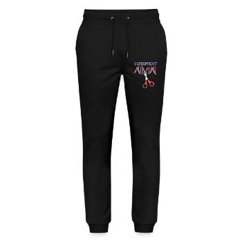 Chimie Chimiste Professeur de chimie - Pantalon de jogging bio MOVER Stanley/Stella unisexe - noir - Devant - Marisol (170cm) & Nik (191cm)