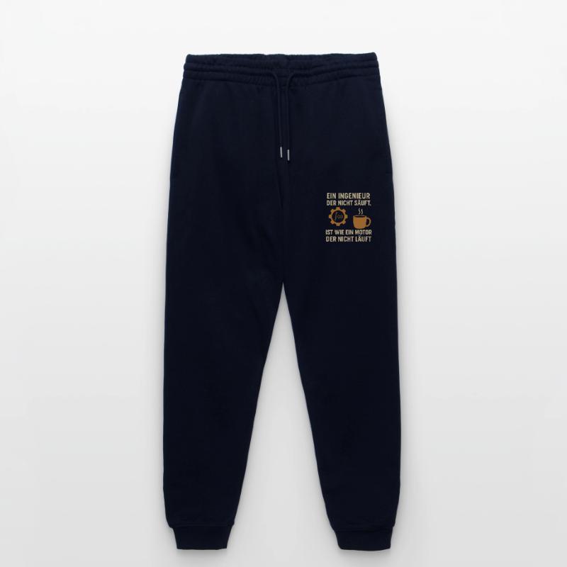 Engineer Humor Coffee Engine Stanley/Stella Mover Unisex Organic Jogging Trousers