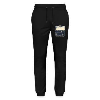 Psalm 23 The Lord Is My Shepherd Sheep - Stanley/Stella Mover Unisex Organic Jogging Trousers - black - Front - Marisol (170cm) & Nik (191cm)