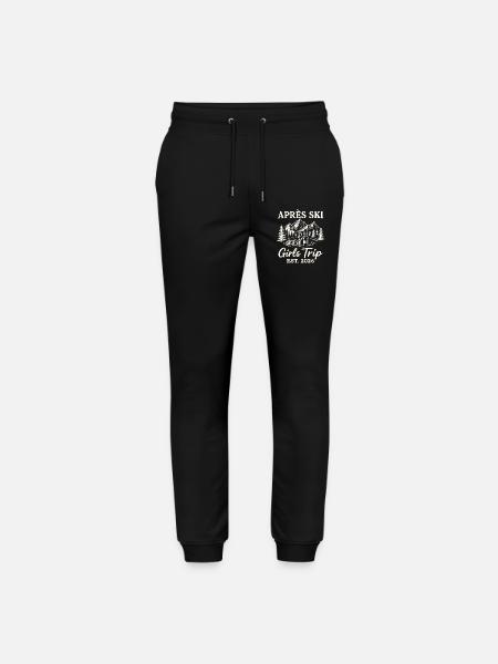 Après Ski Girls Trip 2026 - Stanley/Stella Mover Unisex Organic Jogging Trousers - black