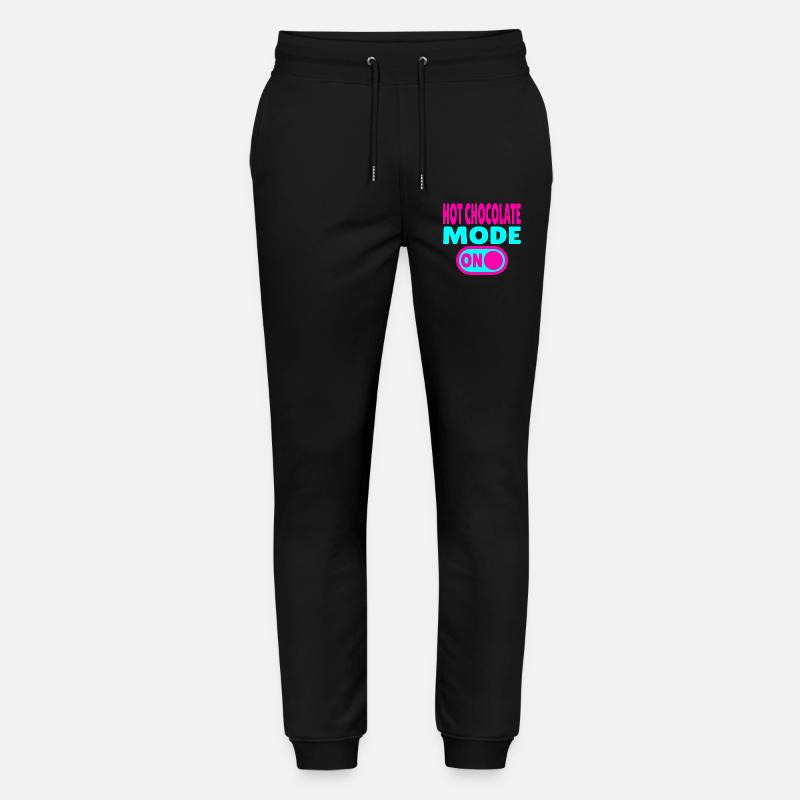 Hot Chocolate Mode ON - Stanley/Stella Unisex Bio Jogginghose Mover  - Schwarz