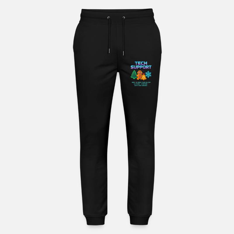 Lustiger Technischer Support Debug Weihnachten - Stanley/Stella Unisex Bio Jogginghose Mover  - Schwarz