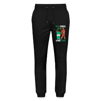 Garbage Day is my favorite day - Stanley/Stella Mover Unisex Organic Jogging Trousers - black - Front - Marisol (170cm) & Nik (191cm)