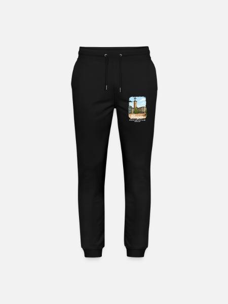 Hagen, North Rhine-Westphalia - Stanley/Stella Mover Unisex Organic Jogging Trousers - black