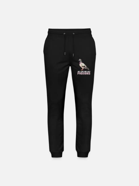 Pigeons Pigeon - Stanley/Stella Mover Unisex Organic Jogging Trousers - black