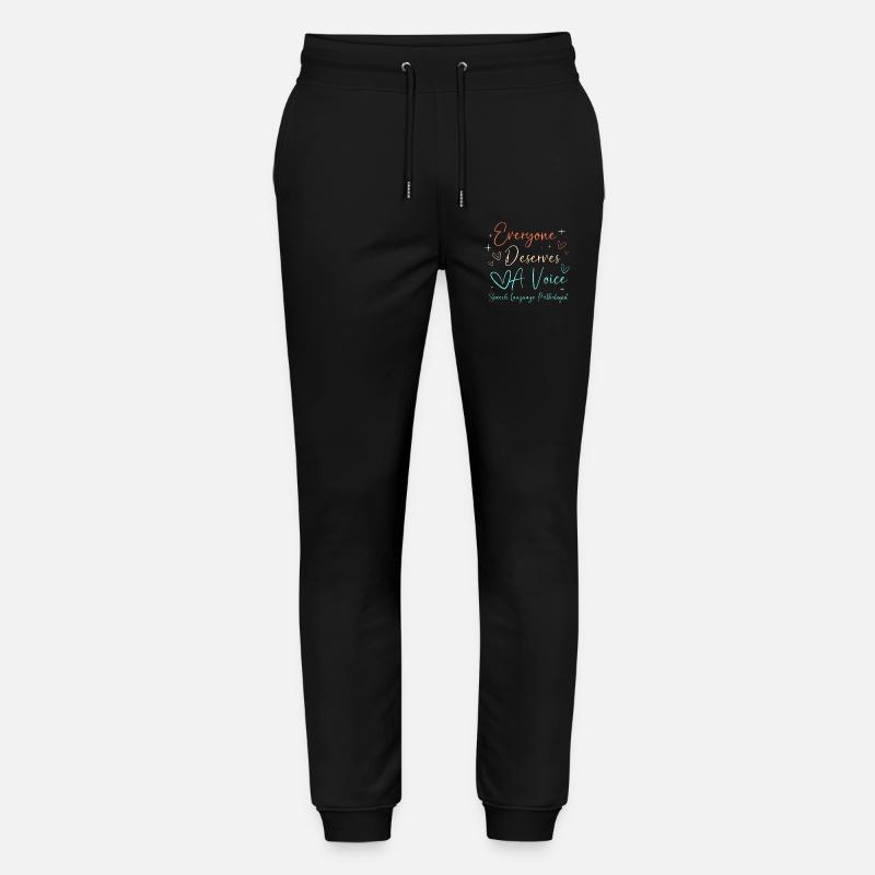Sprachpathologe SLP Logopäde - Stanley/Stella Unisex Bio Jogginghose Mover  - Schwarz