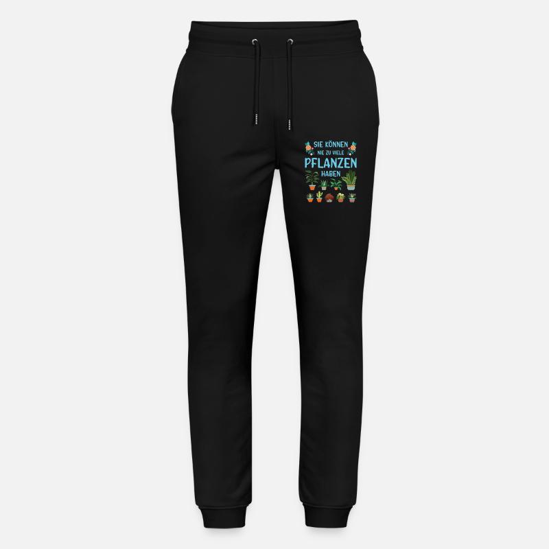 Gärtner Spruch Gärtnerei Hobbygärtner Kleingärtner - Stanley/Stella Unisex Bio Jogginghose Mover  - Schwarz