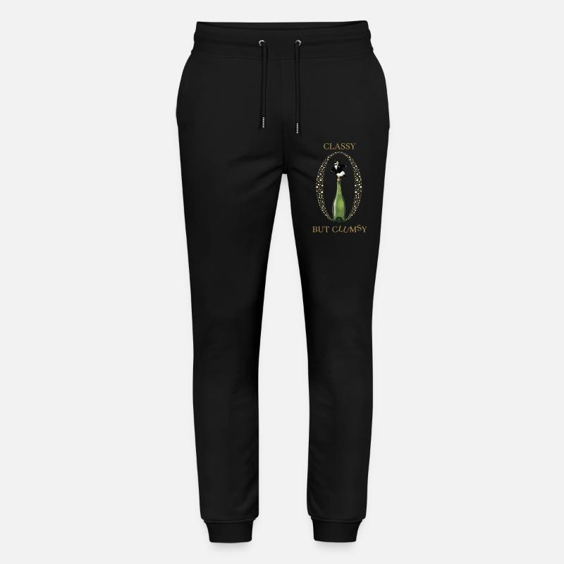Classy Clumsy Pinguin - Stanley/Stella Unisex Bio Jogginghose Mover  - Schwarz