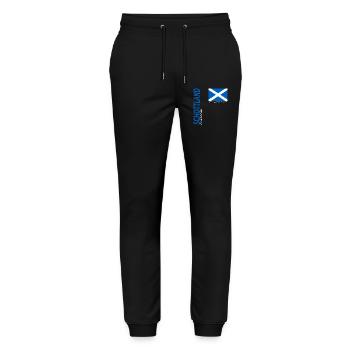 Glasgow - Pantalon de jogging bio MOVER Stanley/Stella unisexe - noir - Devant - Marisol (170cm) & Nik (191cm)