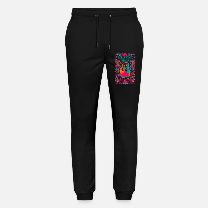 Bollywood Magic - Danse indienne ornée - Pantalon de jogging bio MOVER Stanley/Stella unisexe - noir