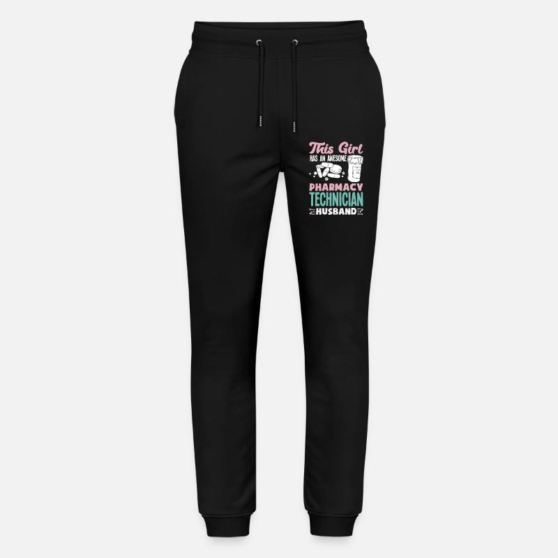Pharmacist Pharmaceutical Technical - Stanley/Stella Mover Unisex Organic Jogging Trousers - black