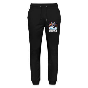 Pharmacist Pharmaceutical Technical - Stanley/Stella Mover Unisex Organic Jogging Trousers - black - Front - Marisol (170cm) & Nik (191cm)