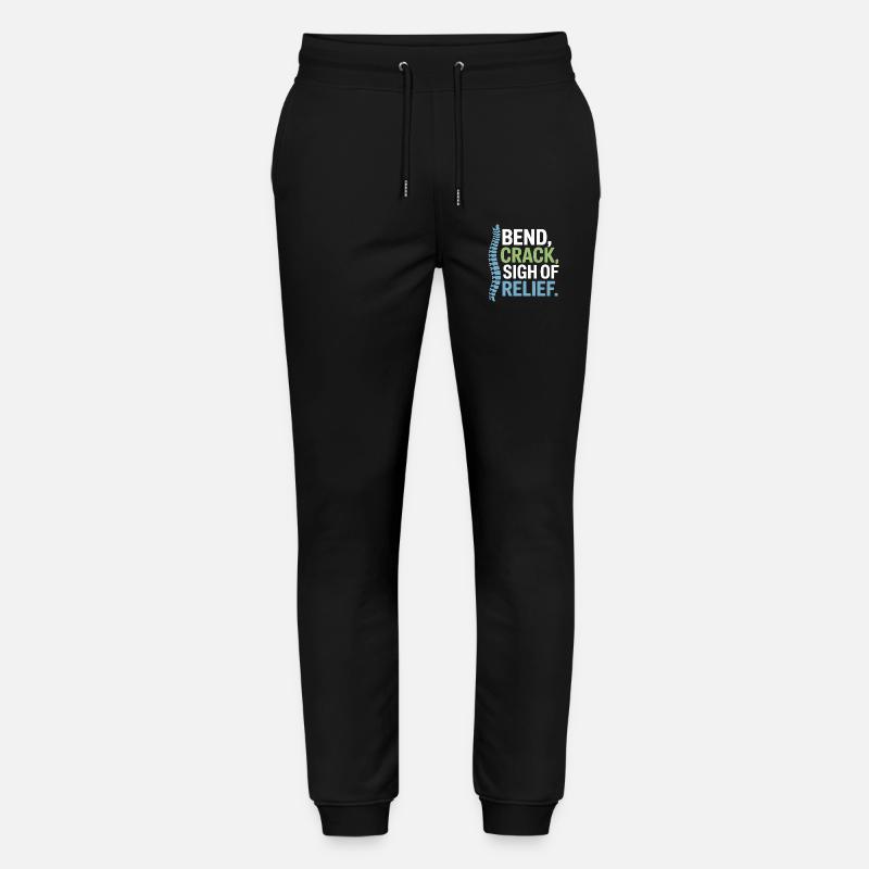 Chiropractor Spinal Alignment Is Everything - Stanley/Stella Mover Unisex Organic Jogging Trousers - black