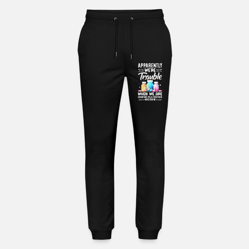 Pharmacist Pharmaceutical Technical - Stanley/Stella Mover Unisex Organic Jogging Trousers - black