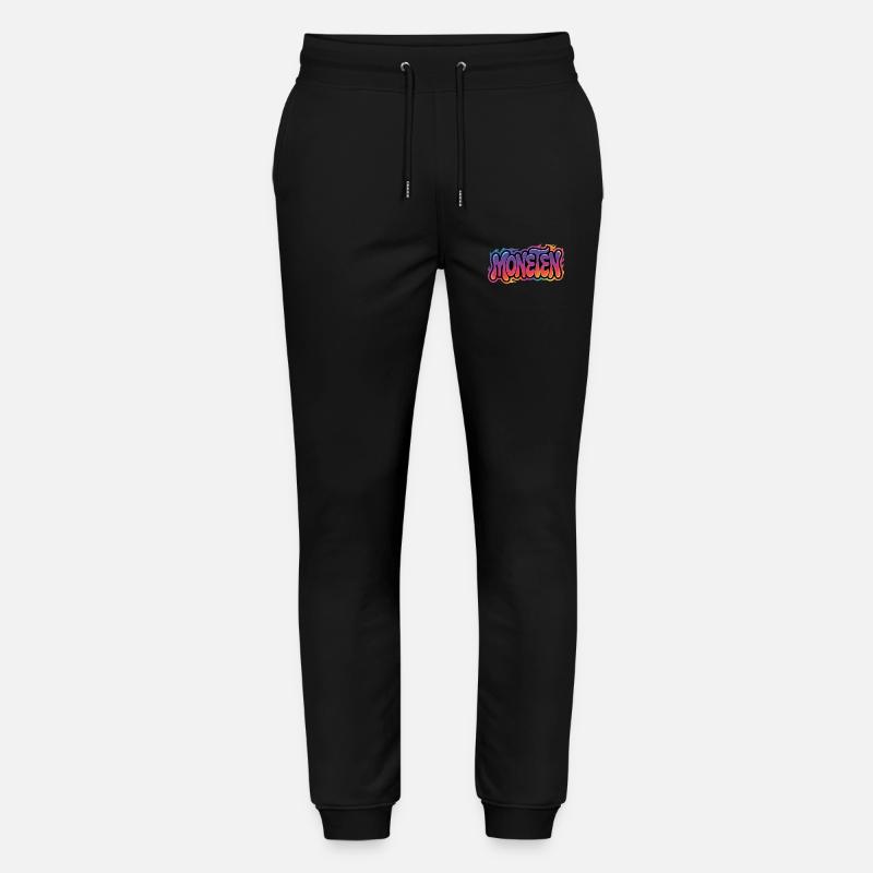 Moneten - Funny Steuer Meme - Stanley/Stella Unisex Bio Jogginghose Mover  - Schwarz