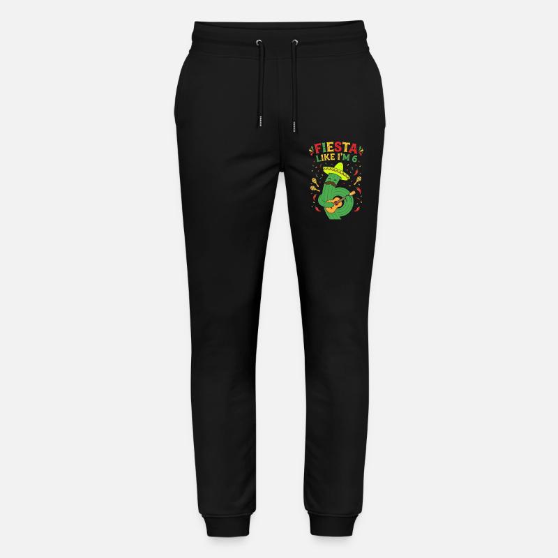 Fiesta comme si j’avais 6 cactus - Pantalon de jogging bio MOVER Stanley/Stella unisexe - noir
