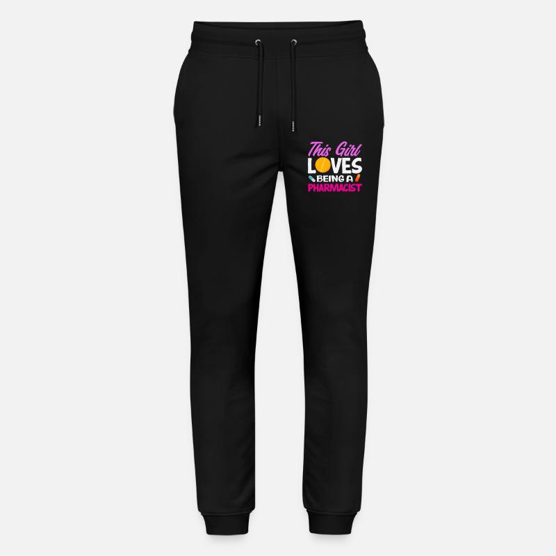 Pharmacien Technicien Pharmaceutique - Pantalon de jogging bio MOVER Stanley/Stella unisexe - noir