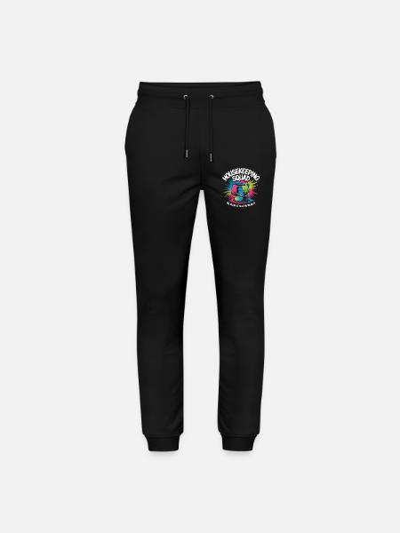 Funny Cleaning Design - Stanley/Stella Mover Unisex Organic Jogging Trousers - black