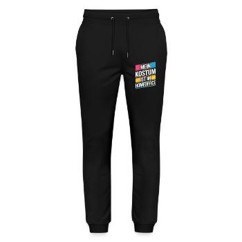 Costume is in the home office carnival carnival office - Stanley/Stella Mover Unisex Organic Jogging Trousers - black - Front - Marisol (170cm) & Nik (191cm)