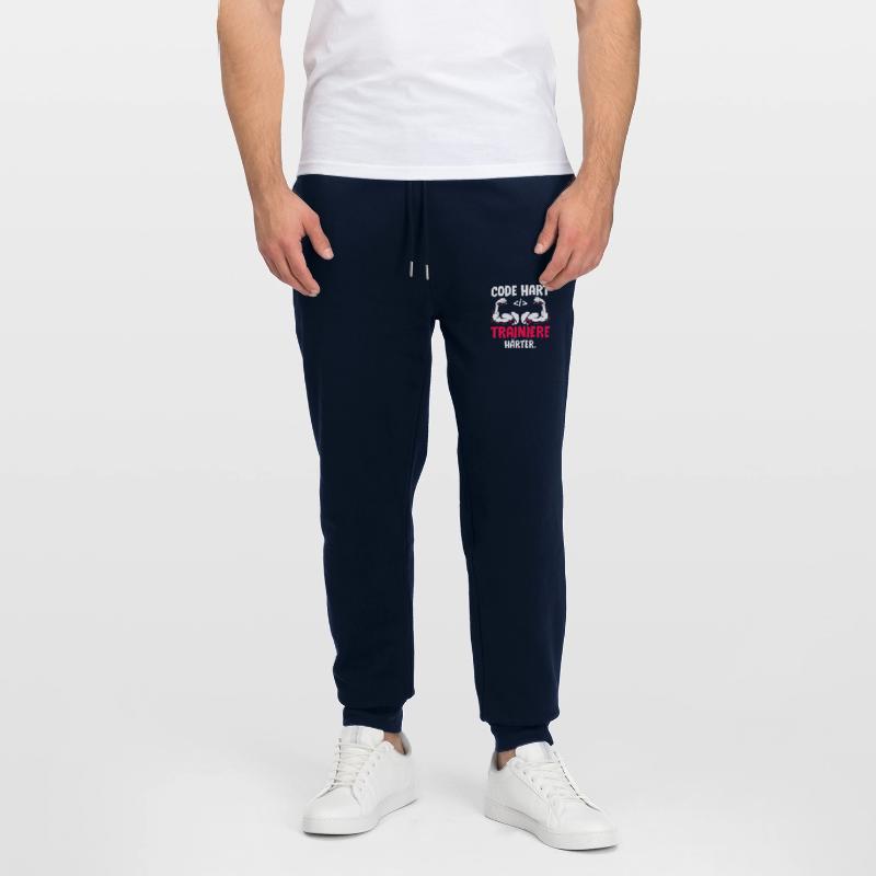 Coder CODE HART TRAINIERE HÄRTER Lustiges Stanley/Stella Unisex Bio Jogginghose Mover 