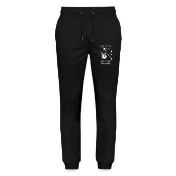 Routine Wizard | Social Work Everyday Life - Stanley/Stella Mover Unisex Organic Jogging Trousers - black - Front - Marisol (170cm) & Nik (191cm)