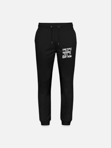 Some People are such Treasures - Stanley/Stella Mover Unisex Organic Jogging Trousers - black