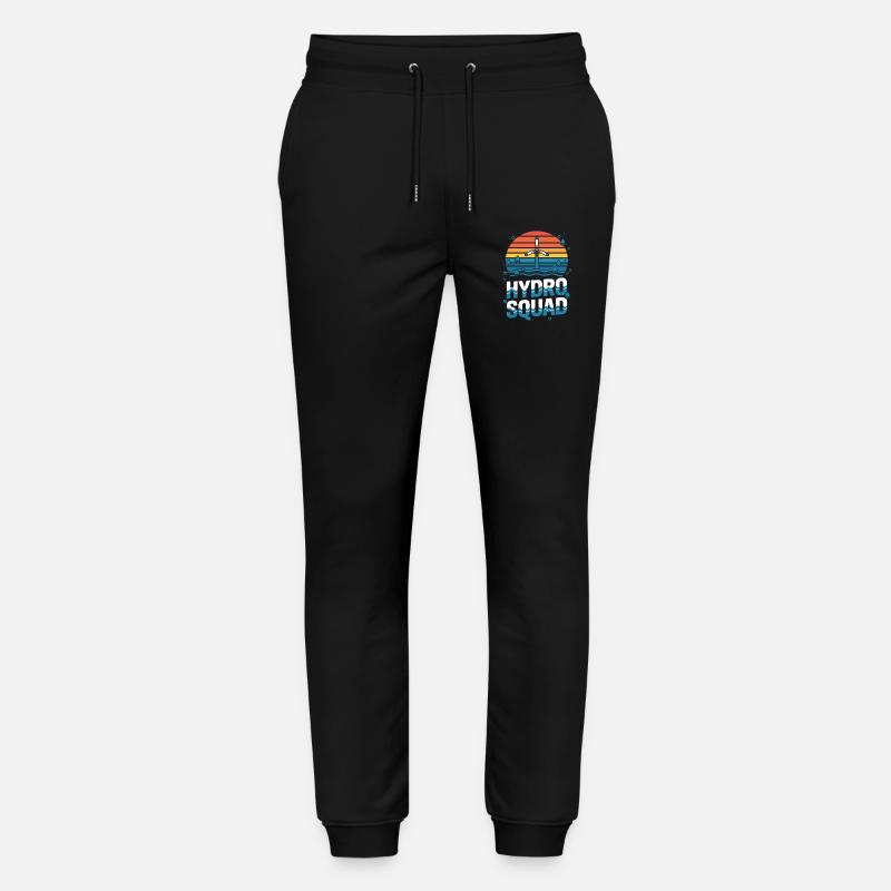 Équipe hydroélectrique Hydro Squad Énergie renouvelable - Pantalon de jogging bio MOVER Stanley/Stella unisexe - noir