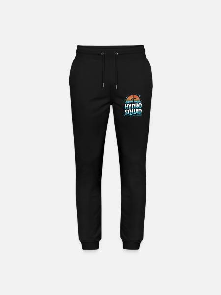 Hydro Squad Renewable Energy Hydropower - Stanley/Stella Mover Unisex Organic Jogging Trousers - black