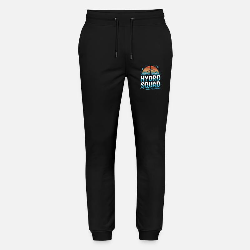  Hydro Squad Erneuerbare Energie Wasserkraft - Stanley/Stella Unisex Bio Jogginghose Mover  - Schwarz