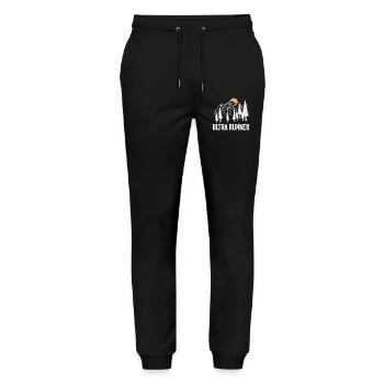 Ultra Runner - Stanley/Stella Mover Unisex Organic Jogging Trousers - black - Front - Marisol (170cm) & Nik (191cm)