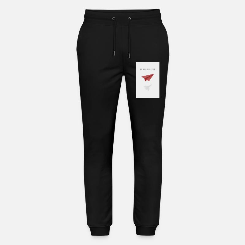 Use Your Imagination - Stanley/Stella Unisex Bio Jogginghose Mover  - Schwarz