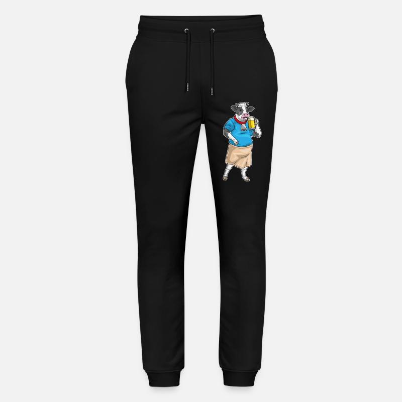 Bière de vache - Pantalon de jogging bio MOVER Stanley/Stella unisexe - noir