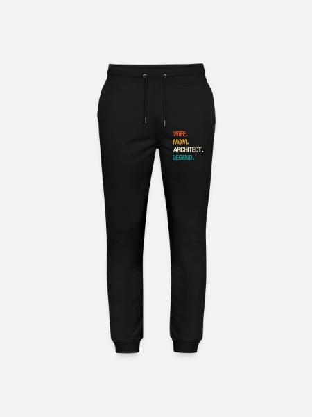 Épouse Mère Architecte Légende - Pantalon de jogging bio MOVER Stanley/Stella unisexe - noir