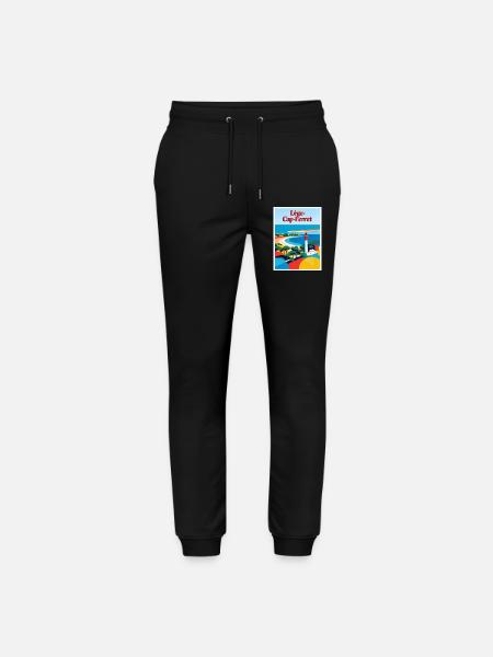 Lège Cap-Ferret Retro Lighthouse - Stanley/Stella Mover Unisex Organic Jogging Trousers - black