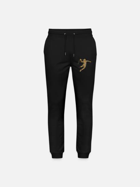 Handball Mädchen Spruch - Stanley/Stella Unisex Bio Jogginghose Mover - Schwarz