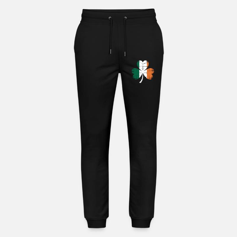 Irischer Stolz - Stanley/Stella Unisex Bio Jogginghose Mover  - Schwarz