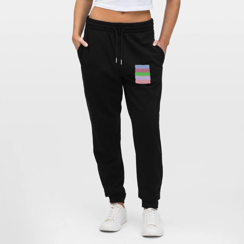 Pastellstreifen-Stack Stanley/Stella Unisex Bio Jogginghose Mover 