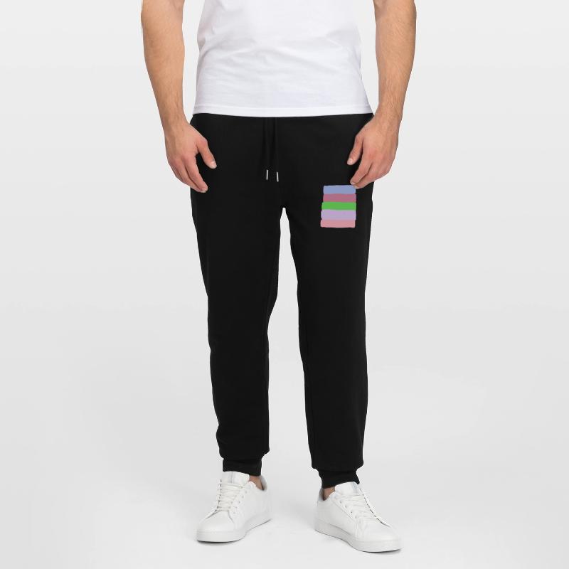 Pastellstreifen-Stack Stanley/Stella Unisex Bio Jogginghose Mover 