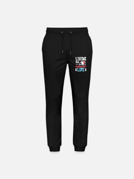 Das Leben Eines Apothekers Pharmazietechniker - Stanley/Stella Unisex Bio Jogginghose Mover - Schwarz