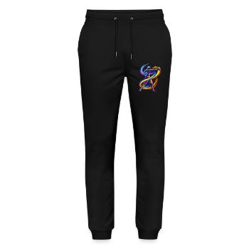 boxing - Stanley/Stella Mover Unisex Organic Jogging Trousers - black - Front - Marisol (170cm) & Nik (191cm)