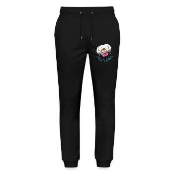 MADLENKA - DS - Stanley/Stella Mover Unisex Organic Jogging Trousers - black - Front - Marisol (170cm) & Nik (191cm)