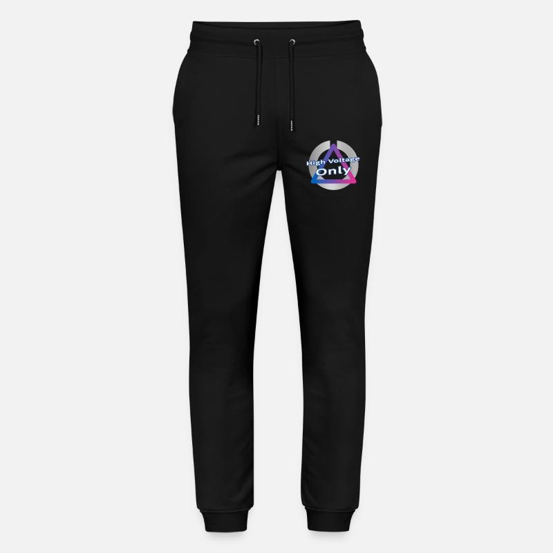 Elektro-Neon - Stanley/Stella Unisex Bio Jogginghose Mover  - Schwarz
